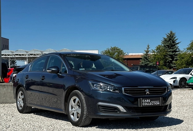 Peugeot 508 cena 47500 przebieg: 139548, rok produkcji 2015 z Jastrowie małe 137